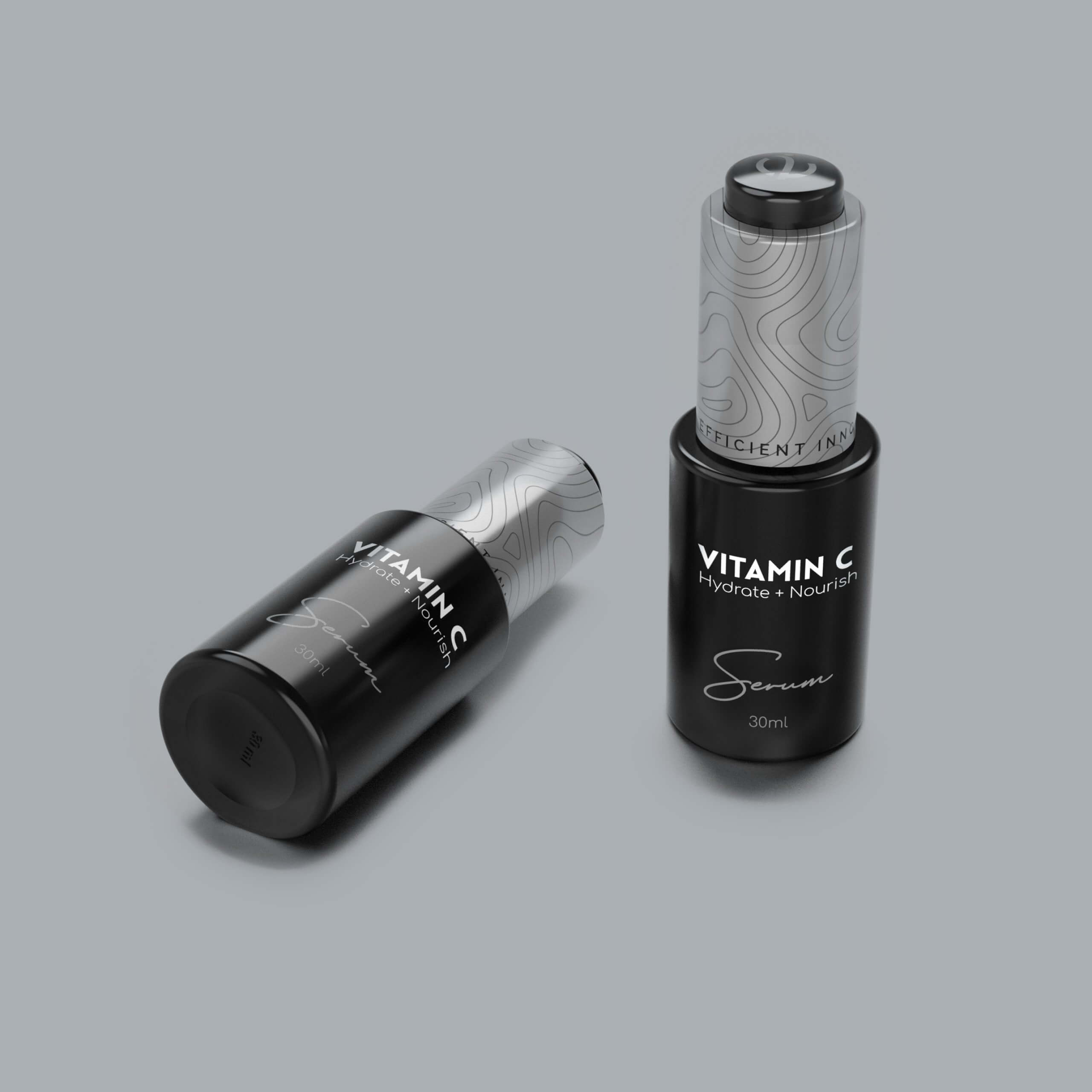 Stock skincare droppers with different pipettes - Efficient Plastech
